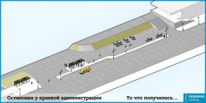 Остановка: как сделали